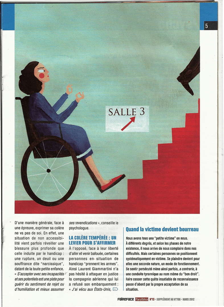 article victimisation du handicap faire face