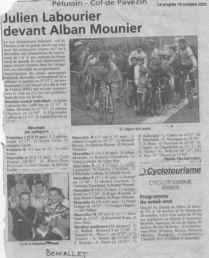 Course valide tricycle stéphane bonvallet